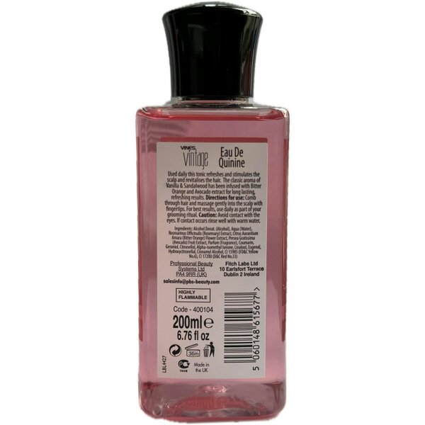 Vines Vintage Eau de Quinine 200ml Hair Tonic