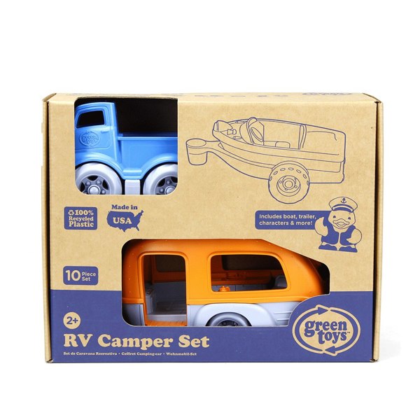 Green Toys RV Camper Set - Made From 100% Recycled Plastic