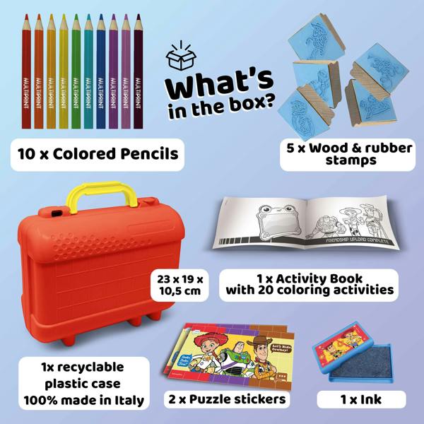Multiprint Toy Story 5 Travel Set by Multiprint – Kids Activity & Craft Set