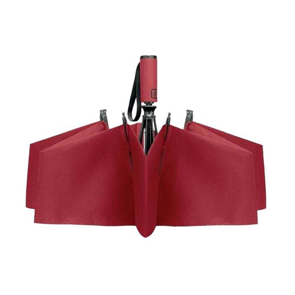 MidOcean Agumbe Windproof Folding Umbrella - Burgundy - 