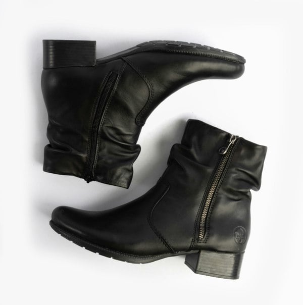 Rieker 78656-00 Womens Boots Black