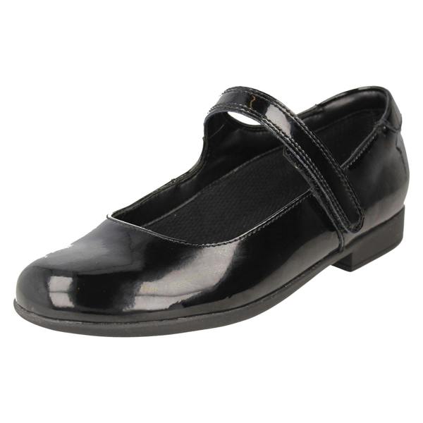 Clarks Girls Clarks Formal/School Shoes Scala Pure