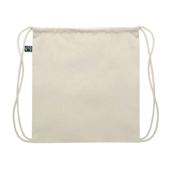 MidOcean Osole Draw Fairtrade Drawstring Bag - Beige - 