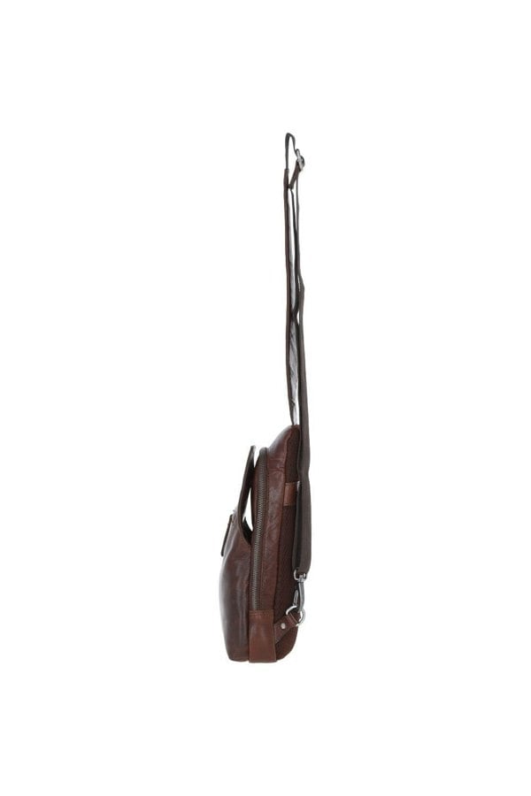 Exquisite Ashwood Leather Sling Bag: F-88