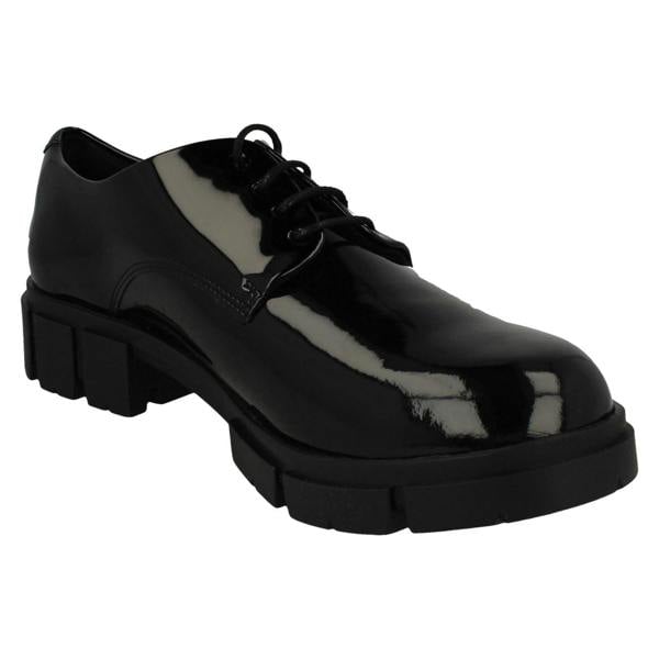 Clarks Ladies Clarks Modern Super-Chunky Sole Lace Up Shoes Teala Lace