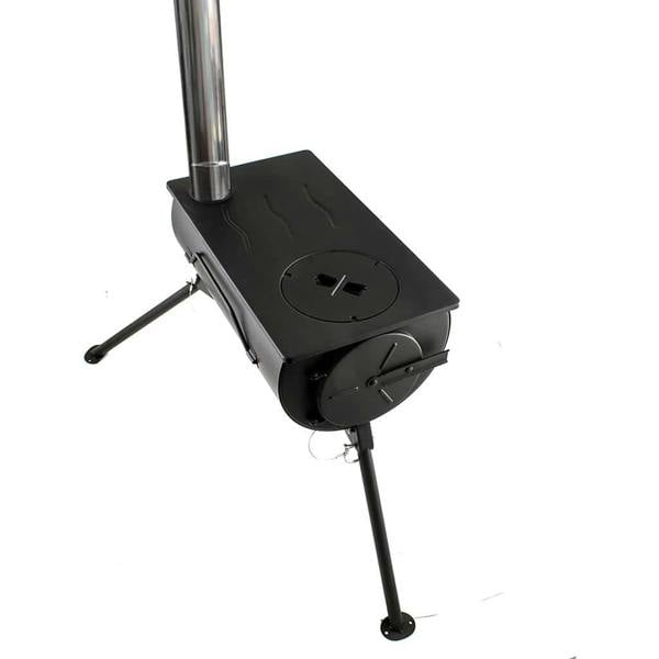 Frontier stove - Portable, durable, and perfect for camping, survival, and off-grid adventures