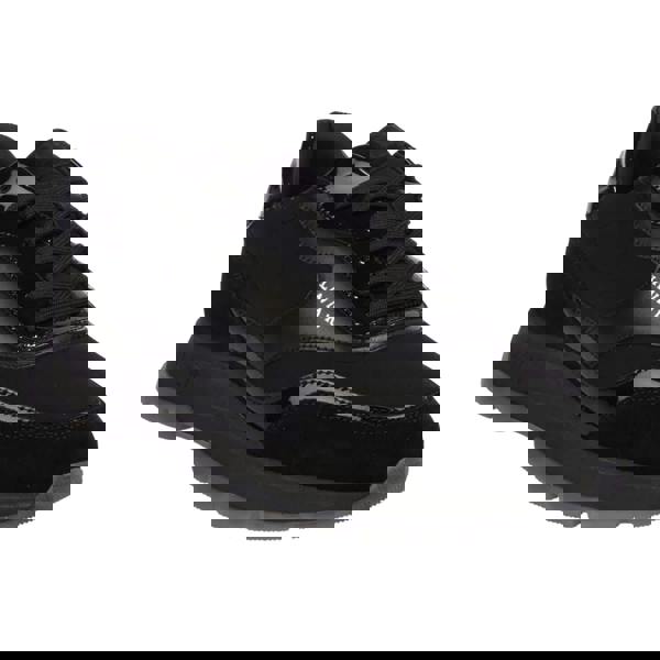 Lavair Mens Aequora Leather Trainers - Black - 