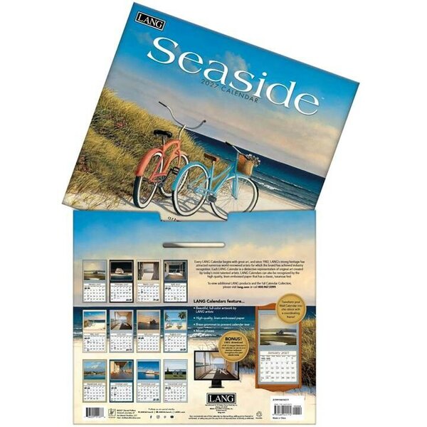 Seaside Deluxe Calendar 2027, Deluxe Calendars, Month To View, Travel, Gift