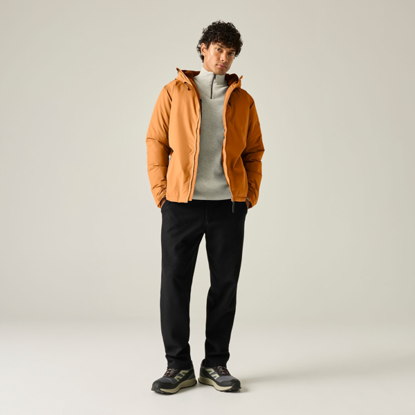 Regatta Mens Frankie Waterproof Insulated Jacket - Rich Tan