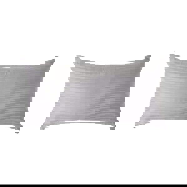 HOMESCAPES Silky 330 TC Egyptian Cotton Satin Stripe Pillowcase, European Size