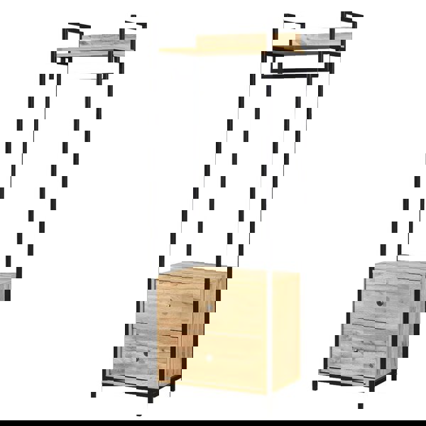 Swish Furniture Alva Open Wardrobes with Drawers & Shelves