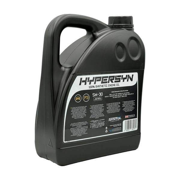 Syntol 5W-30 Fully Synthetic Engine Oil Acea C3 BMW LL-04 Dexos2 SYNTOL HYPER-SYN P3