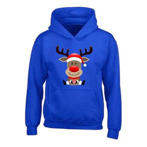 Kids XMS2 \"Sitting Reindeer\" CustomPX Hoodie