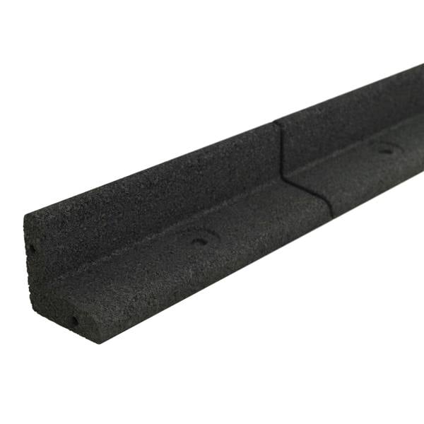 Flexible Lawn Edging 4.8m With Mallet - Black