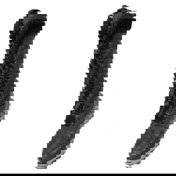 Mountain Warehouse Womens/Ladies Snowflake Snow Boots - Black