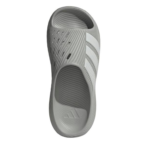 Adidas Mens Adilette Shower Rubber Sliders - Grey - 