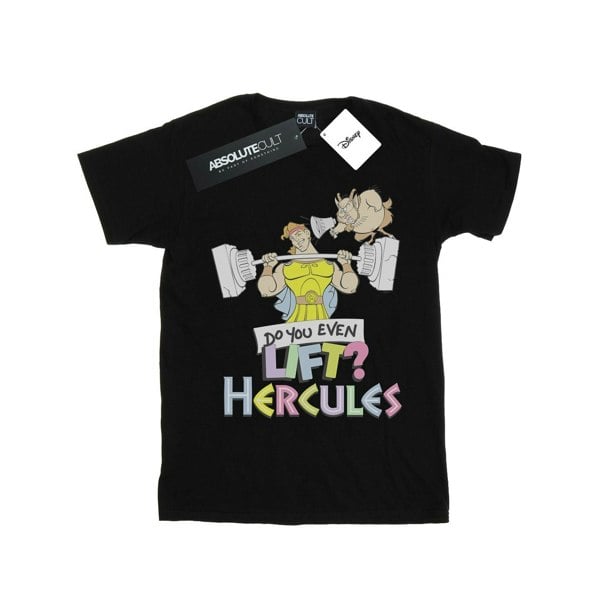 Disney Mens Hercules Do You Even Lift? T-Shirt - Black