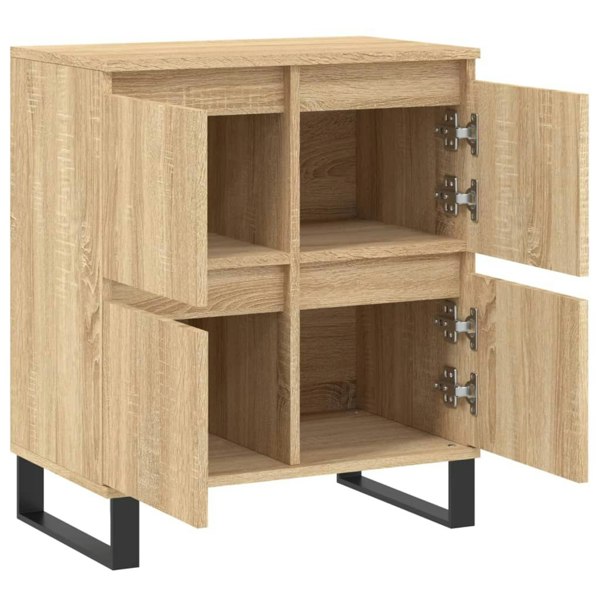 Berkfield Sideboard Sonoma Oak 60x35x70 cm Engineered Wood