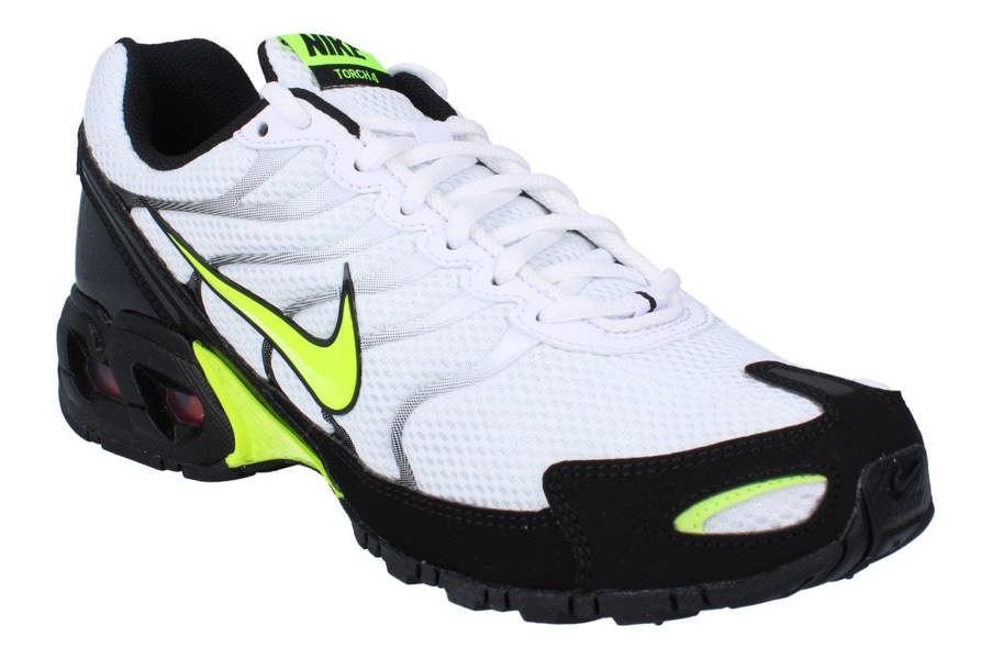 Nike Air Max Torch Mens Running Trainers Ck0061 Shoes  100 - White Volt Black 100 - Photo 3