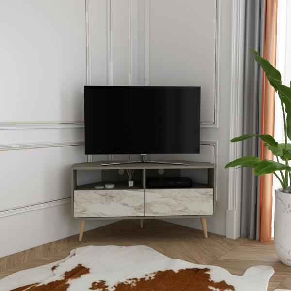 Decorotika Aura Modern Tv Stand TV Cabinet for TV's up to 55"