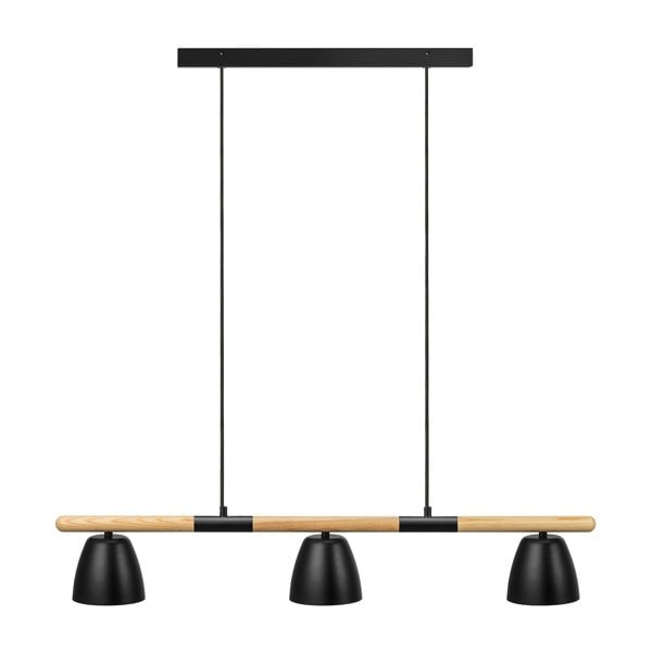 Nordlux Theo 3-Rail | Ceiling pendant | Black