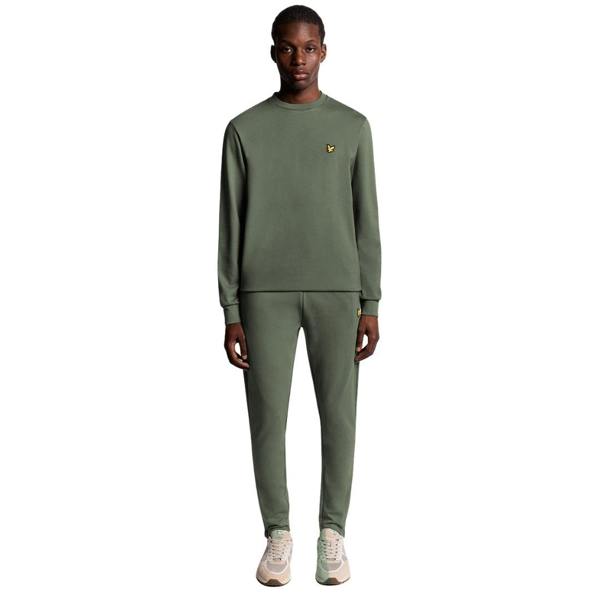 Lyle & Scott Green Crew Neck Fly Fleece XS