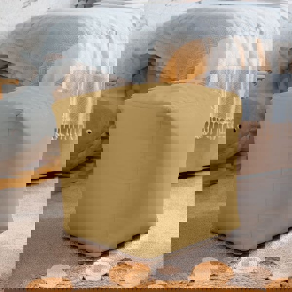 Snug City Waterproof Cube Indoor Outdoor Bean Bag Foot Stool Pouffe