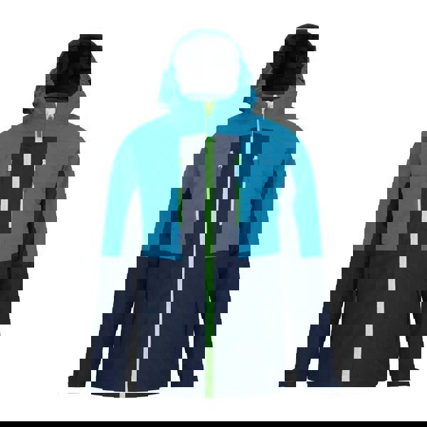 Mountain Warehouse Childrens/Kids Ravine 3 in 1 Waterproof Jacket - Blue - 