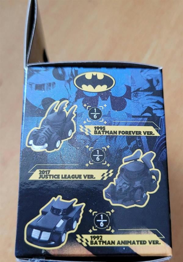 Batman - Batmobile Pull Back Car Blind Box (One Random Supplied)