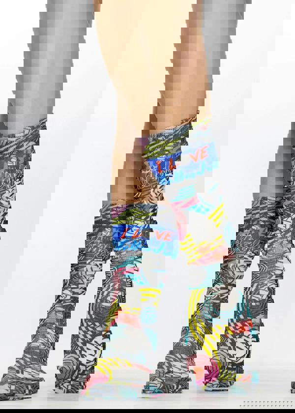 Jemsox I LOVE VOLLEYBALL Ladies Novelty Gift Socks