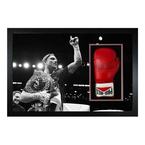 Dalton Smith Signed Glove Iconic Frame