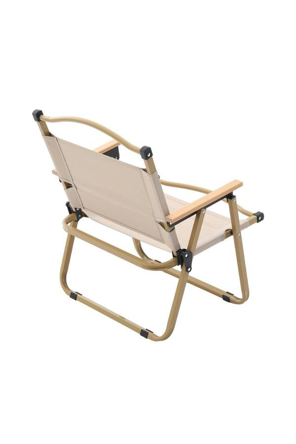 Living and Home Portable Folding Camping Chair with Armrests