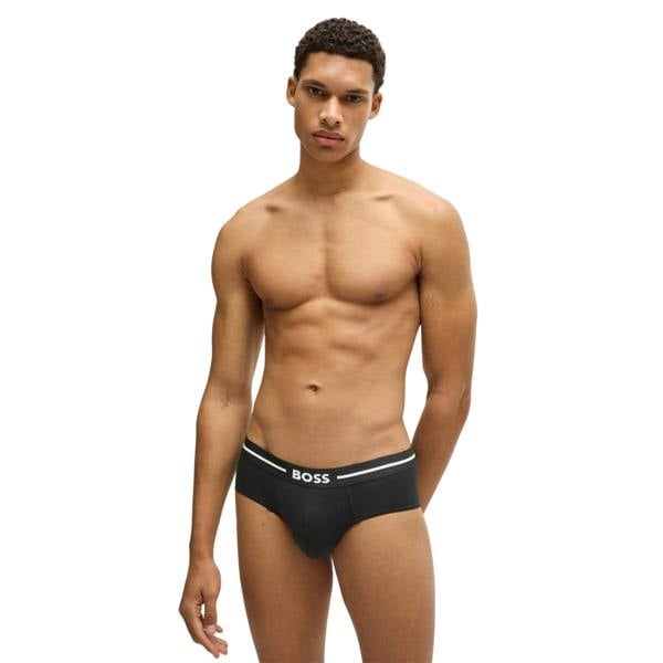 Boss Mens Boxer Briefs (Pack of 3) - Black - 