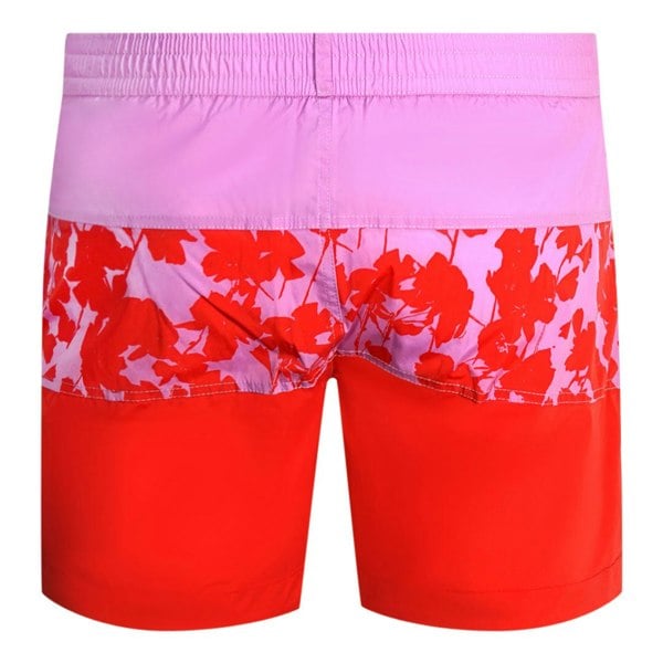 Dsquared2 Floral Design Swim Shorts - Pink