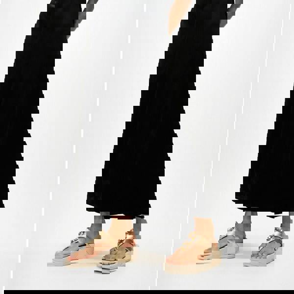 FitFlop FitFlop LULU ULTRA Womens Toe-Post Sandals Platino