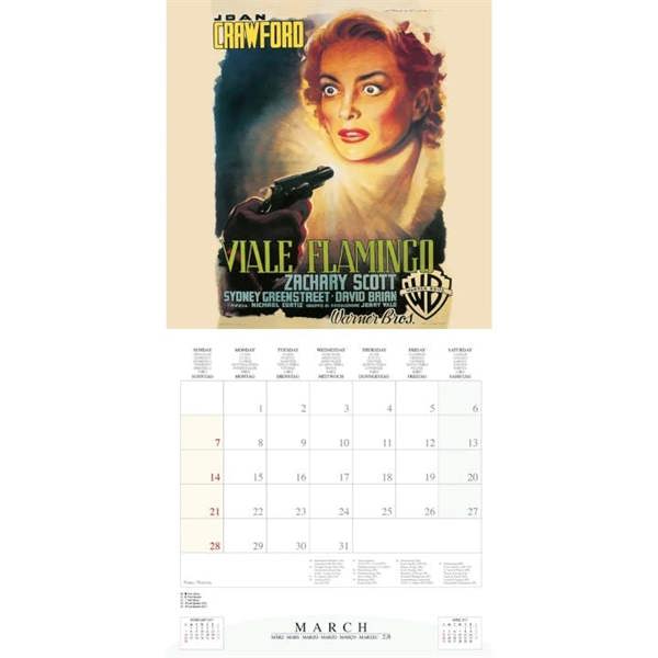 Cinema Noir, Film Posters Calendar 2027, Wall Calendars, Month To View, Entertainment, Gift
