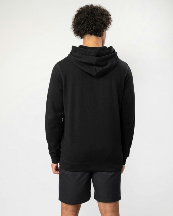 BOSS Orange Wetalk Mens Pullover Hoodie With Logo Patch NOS - Black 001