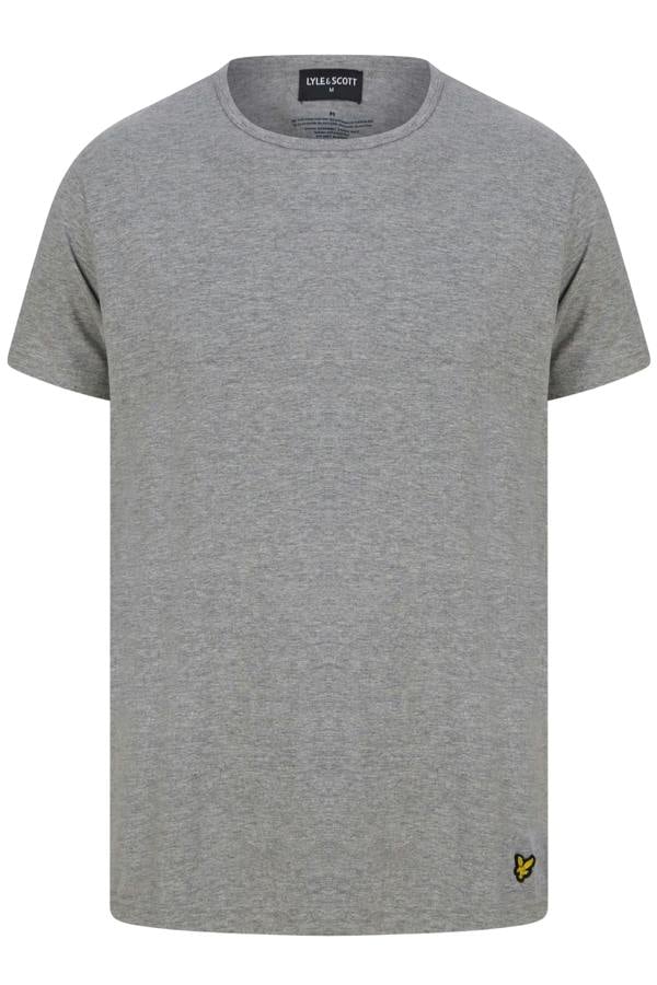 Lyle & Scott Charlie T-Shirt & Shorts Lounge Set, Peacoat / Grey Marl