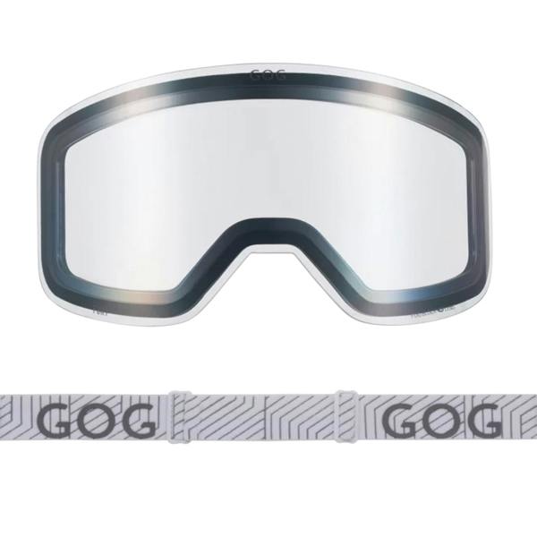 GOG Eyewear Unisex Olympia UV400 Ski Snowboard Goggles with Magnetic Anti-Fog Double Lens