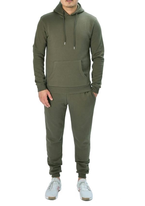 Smart Living Men's Premium Pullover Hoodie - Khaki