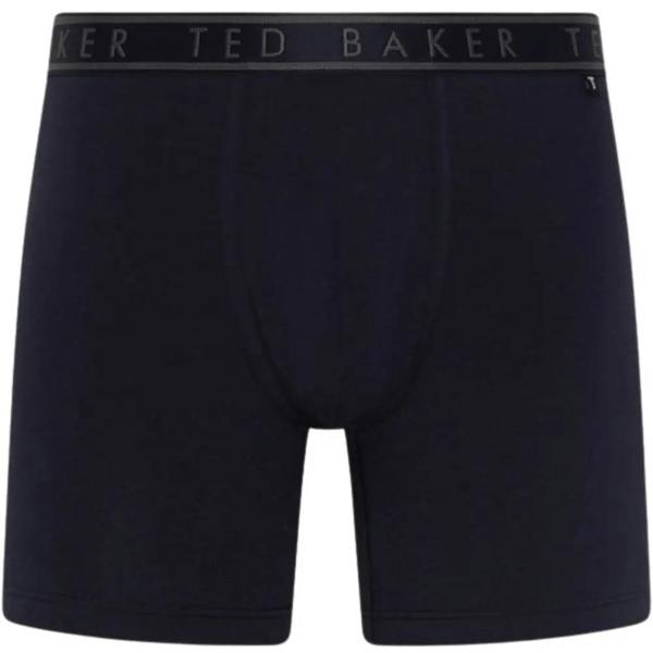 Ted Baker 3-Pack Geo Print Boxer Briefs, Blue/Navy