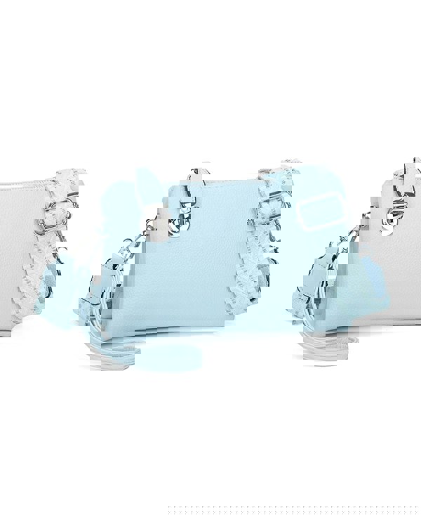 Kitise Wide Pattern Strap Crossbody Handbag Shoulder Purse