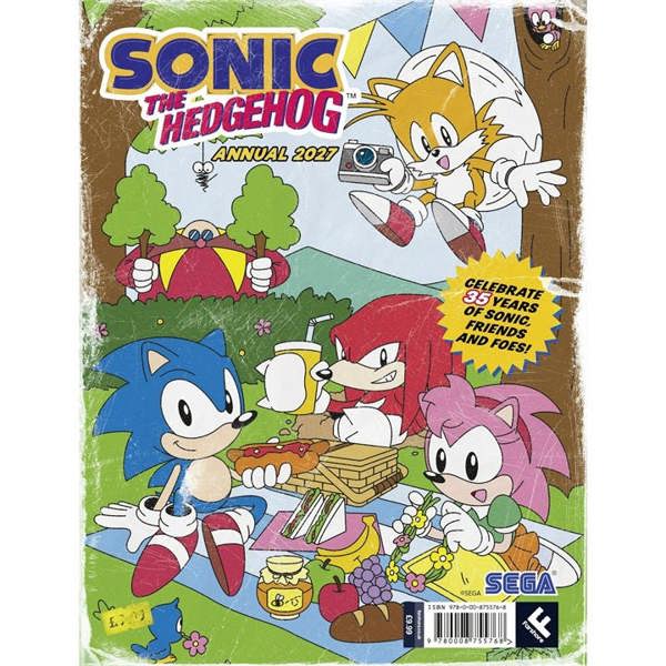 Nintendo Sonic The Hedgehog Annual 2027, Annuals, Mixed Pages, Entertainment, Gift