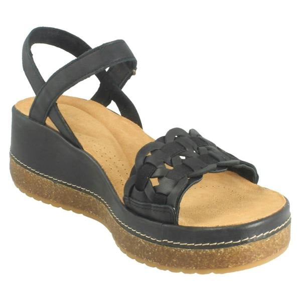Clarks Womens Clarks Wedge Sandals Kassanda Bar