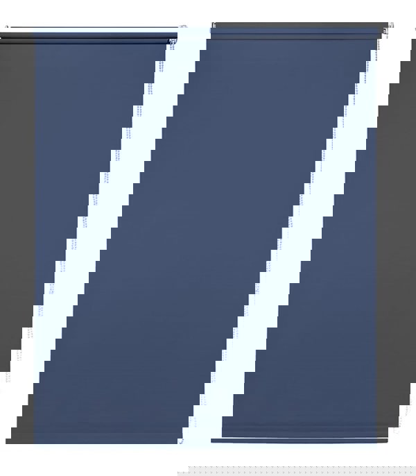 NewEdgeBlinds Navy Trimmable Thermal Blackout Roller Blinds