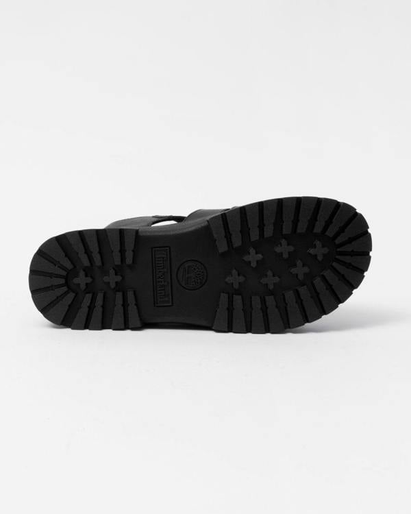 Timberland Clairemont Way Womens Fisherman Sandals - Black Full Grain - CHO - Designer Womens Sandals