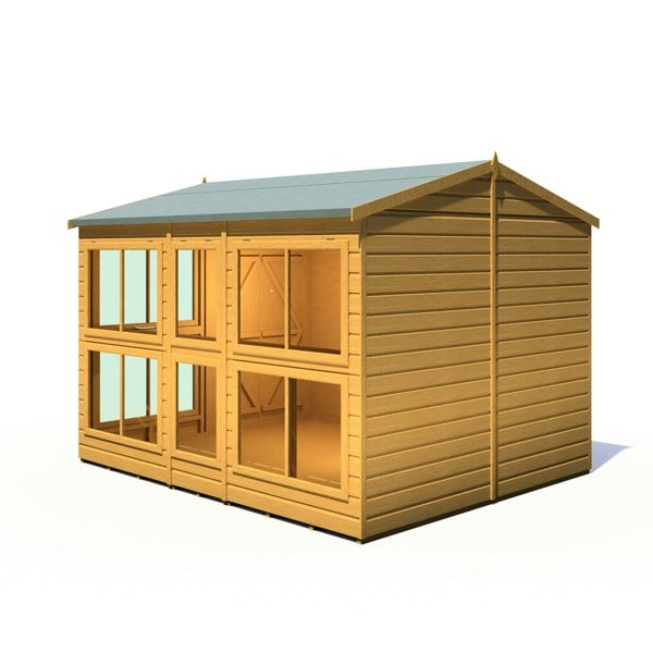 8x10 Sunhut Potting Shed with double doors - Best Shed
