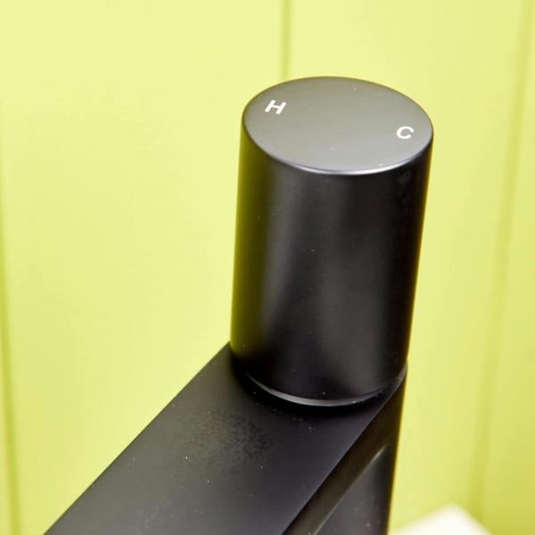 Flode Limingen | High Rise Mono Basin Mixer Tap | Matt Black