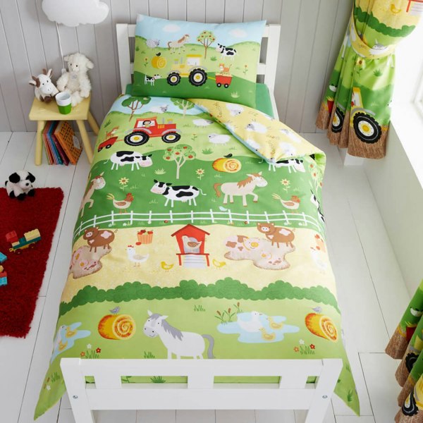 Farm Friends & Animals Bedding Kids Bedding - Happy Linen Company