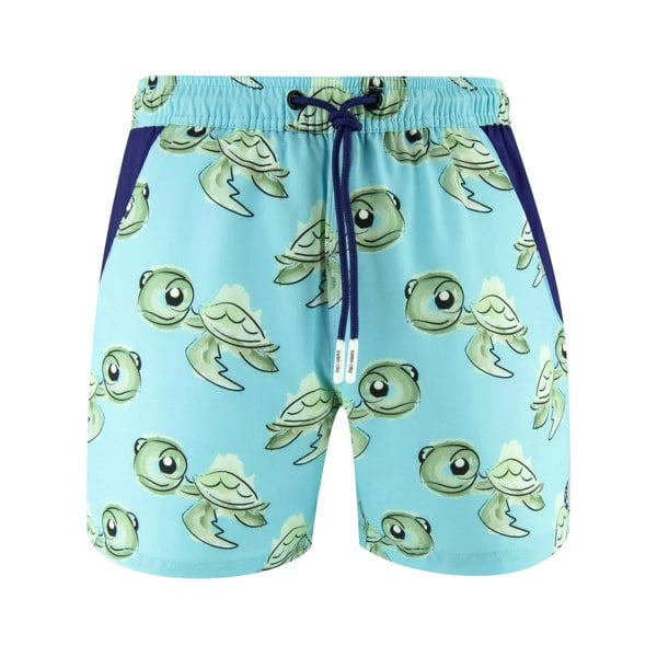 Randy Cow Matching Father & Son Turtles Swim Shorts